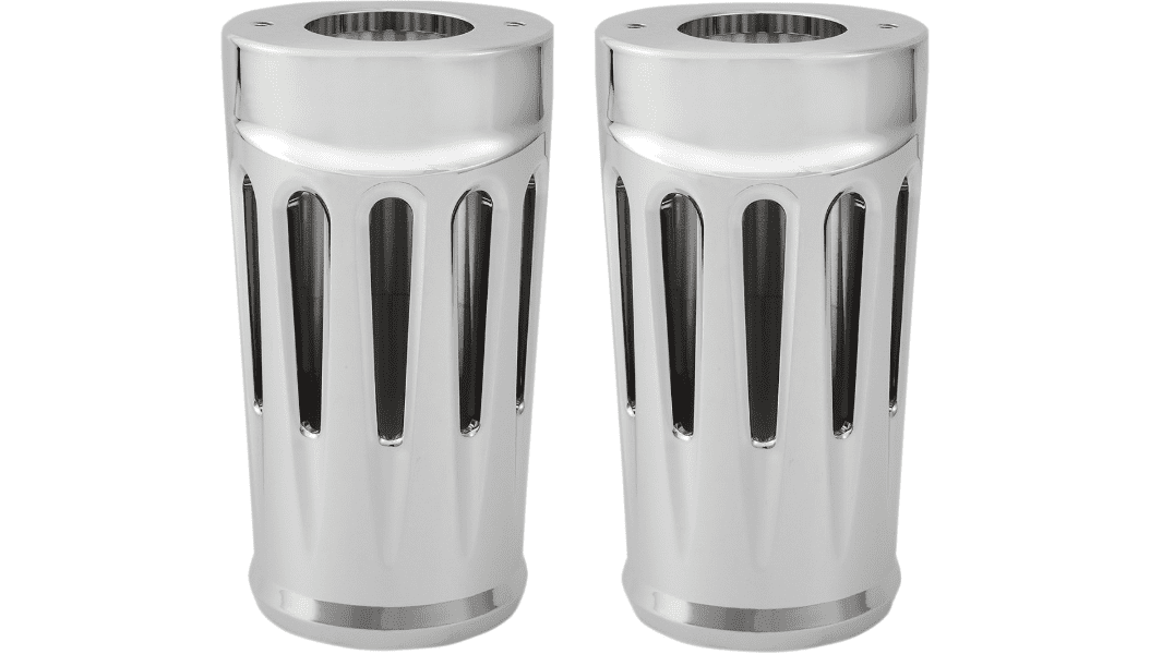 Arlen Ness Fork Boot Covers, Deep Cut, '14 & Up Touring RUSH BIKES