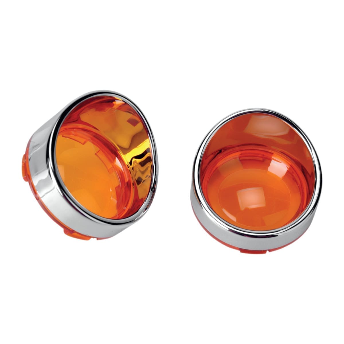 Visor Style Bezel & Lens, Amber | RUSH BIKES